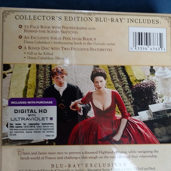 New!! Outlander collector's edition season 2 on Blu-ray - Picture 3 of 4